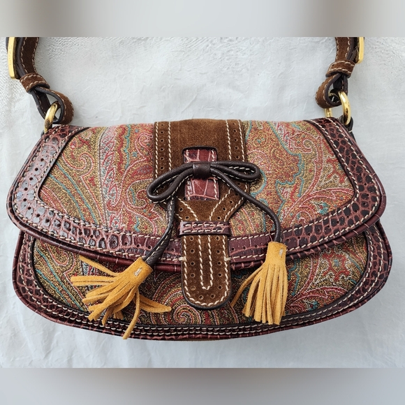 ‼️SOLD‼️ Auth Etro Milano Shoulder Bag - Picture 10 of 11